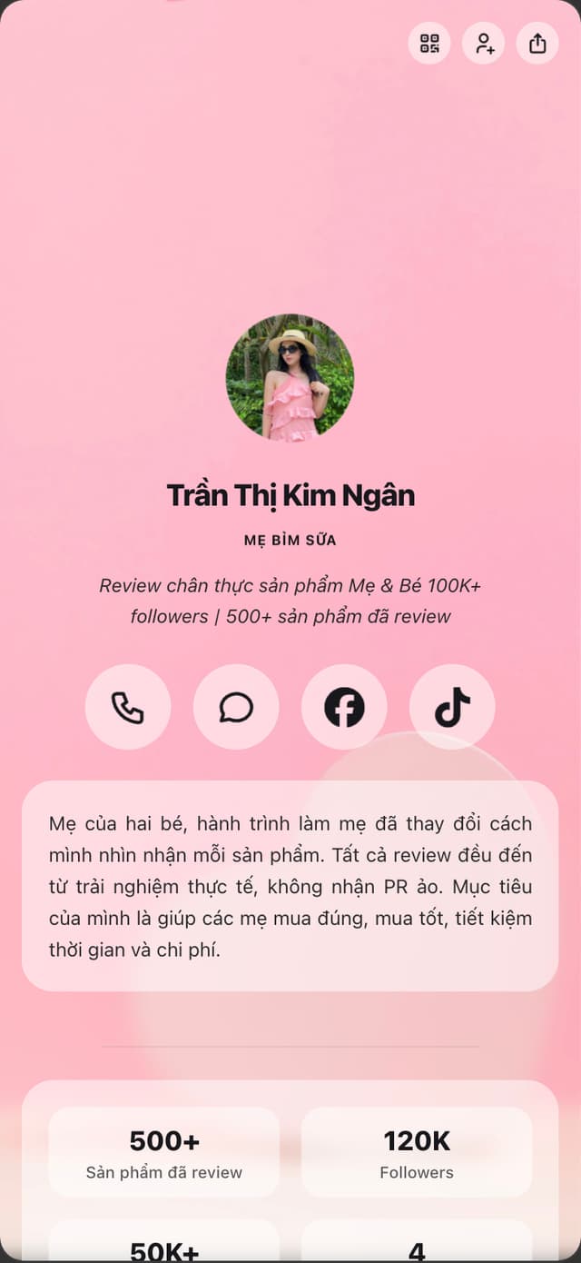 LinkinBio creator 5
