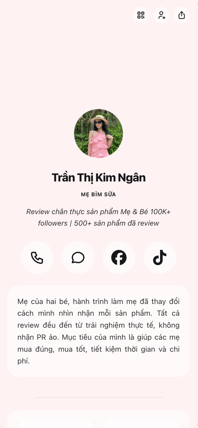 Booking form Mini Page